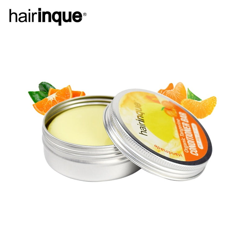 11.11HAIRINQUE Organic hair tangerine conditioner bar handmade VITAMIN C moisturizing solid conditioner soap dry conditioner bar