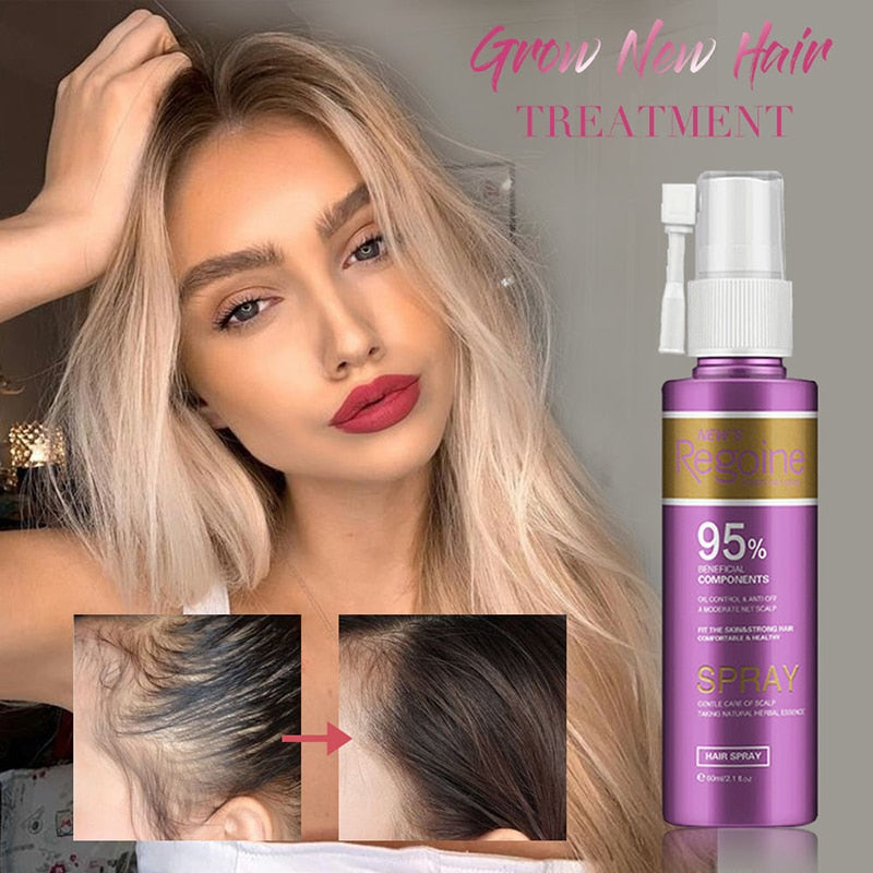 Hair Growth Treatment Oil for Anti Hair Loss Essence Fast Thick Hair Eyebrows Support Natural Healthy Hair Treatment for Women