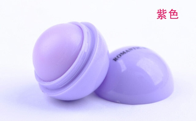 New Brand Makeup Natural Plant Sphere Lip Pomade Fruit Lip Balm Lipstick Organic Lip Ball Makeup Lipstick Gloss wholesale
