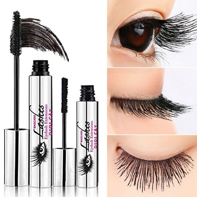 1 Set 4D Fiber Lashes Mascara Premium Solid Fiber Mascara Length Volume Organic Hypoallergenic Maquiagem Makeup Hot Sale