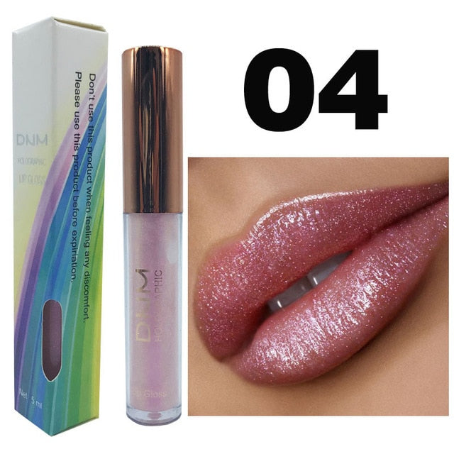 DNM Brand Long Lasting Moisturizer Glitter LipGloss Tint Cosmetics Nutritious Shimmer Liquid Lipstick Beauty Lip Makeup TSLM2