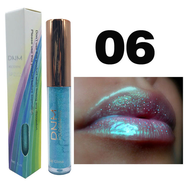 DNM Brand Long Lasting Moisturizer Glitter LipGloss Tint Cosmetics Nutritious Shimmer Liquid Lipstick Beauty Lip Makeup TSLM2